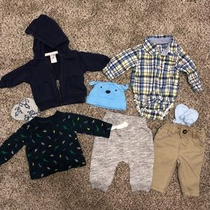 Newborn clothing bundle